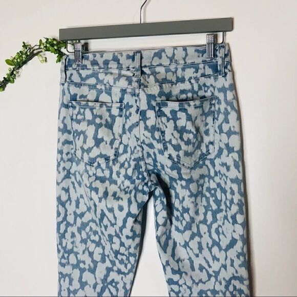 Current/Elliot High Waist Stiletto Leopard Jeans - Picture 9 of 11
